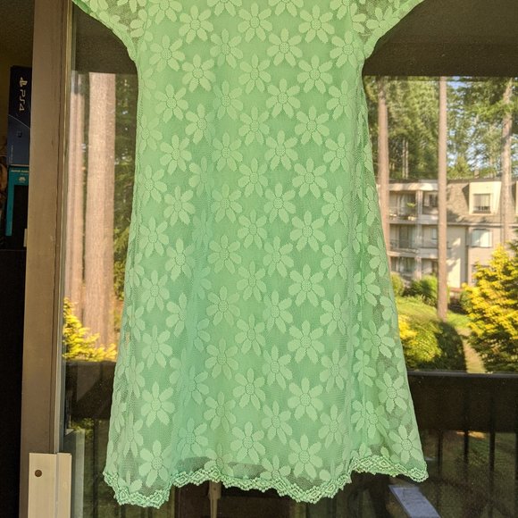 Mint Green Dress by Kimchi Blue - Picture 4 of 4